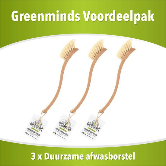 duurzame afwasborstel van Greenminds
