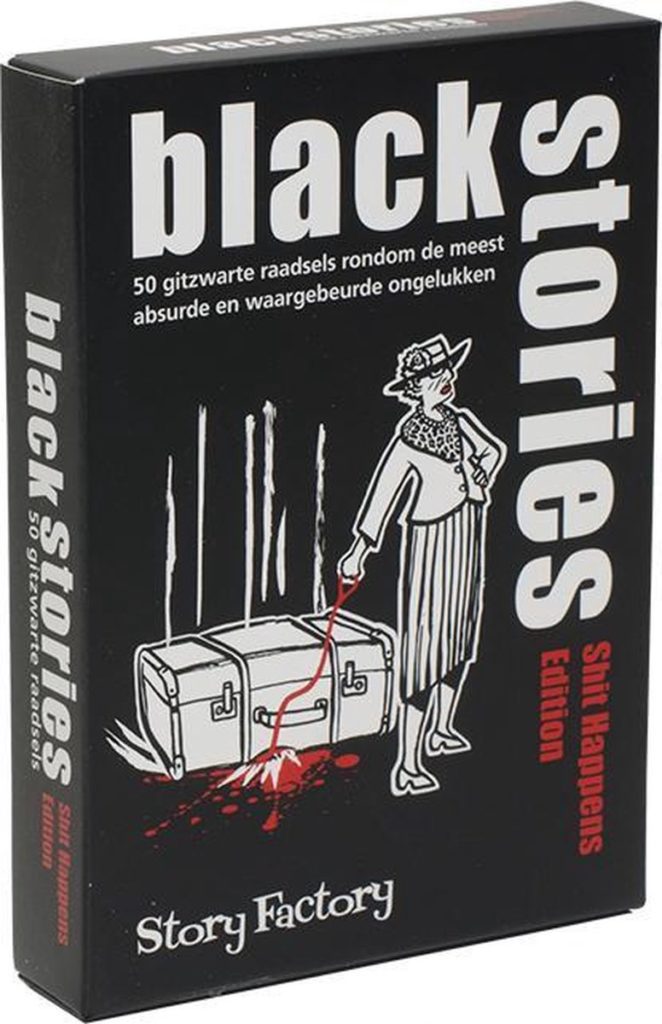 duurzaam speelgoed - Black-Story - Shit happens