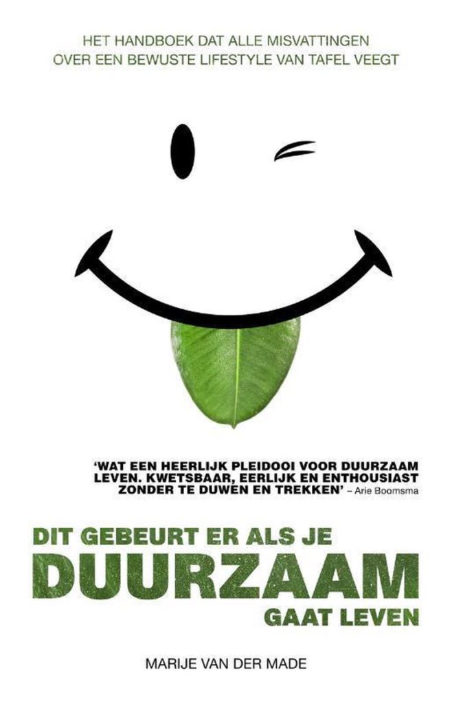 boek duurzaamheid - Dit gebeurt er als je duurzaam gaat leven