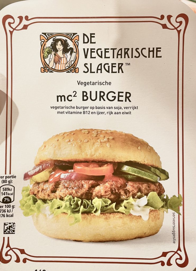 Vegetarische hamburger - Mc2 Hamburger van de Vegetarische Slager