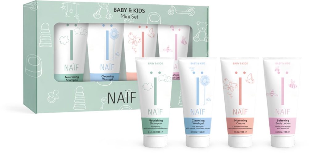 Duurzaam kraamcadeau - Naïf Natuurlijke Miniset