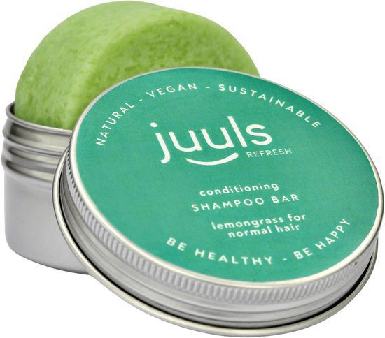 duurzame shampoo - Juuls Vegan Care - Shampoo Bar In Blik 