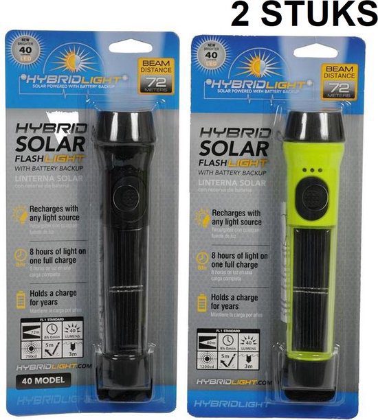 Zaklampen op zonne energie